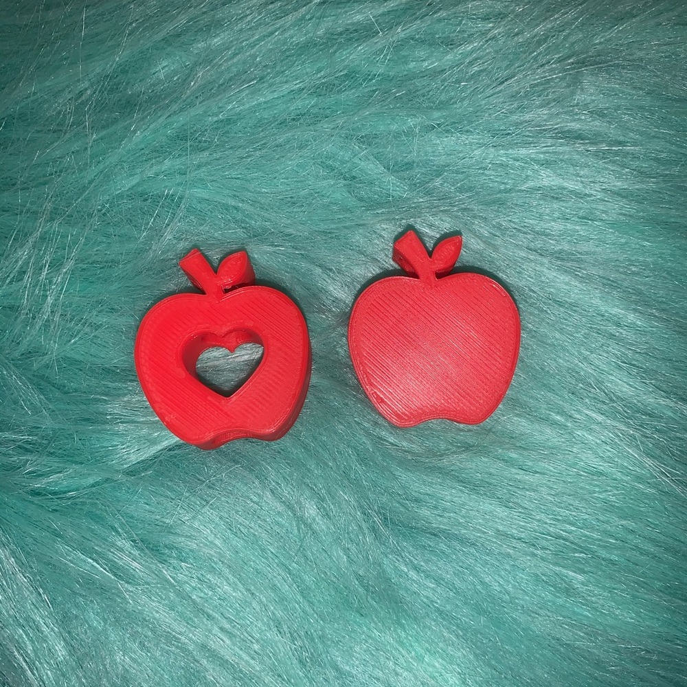 Apple Straw Toppers